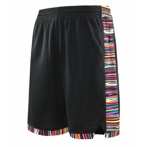 plain brooklyn nets black basketball shorts wholesale