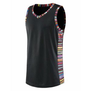 men's blank nets city edition black basketball jersey