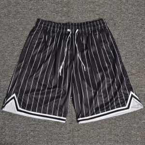 pinstripe basketball shorts